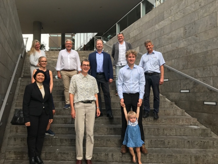 Group photo of the principal investigators 