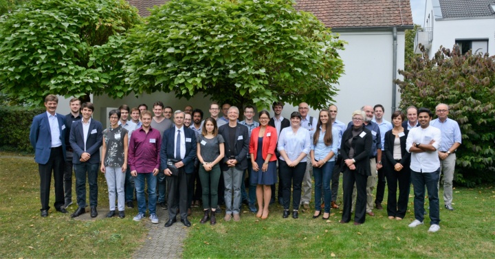 DROPIT Summer School participants at the closing event - 21.09.2018 -  University of Stuttgart (Germany)