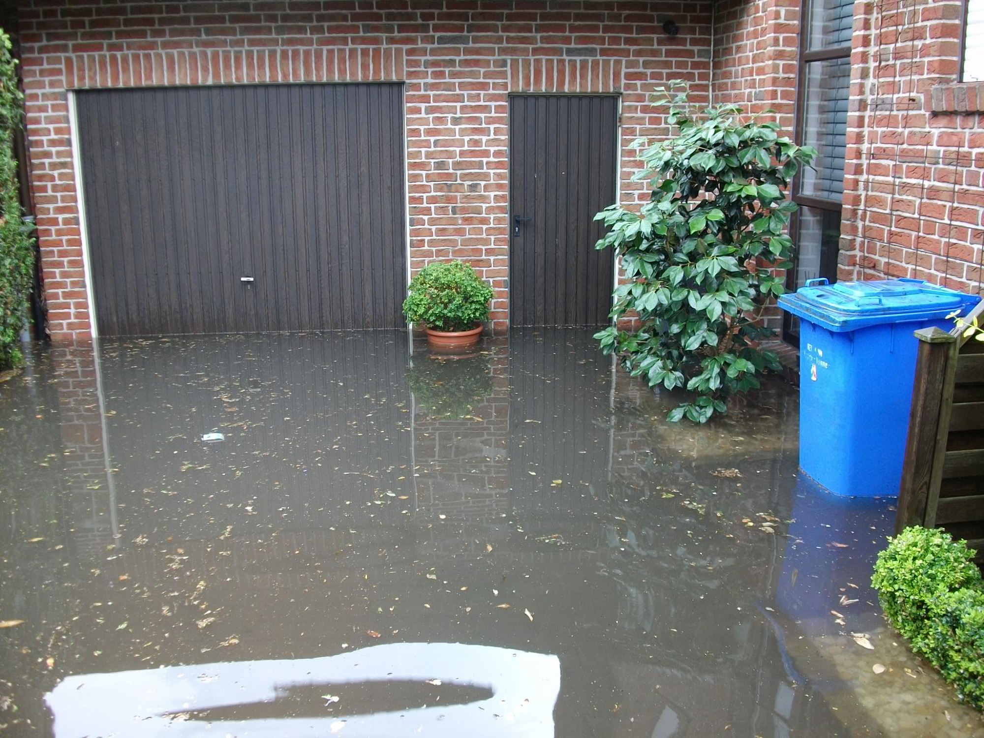 Überflutung in Olfen 
