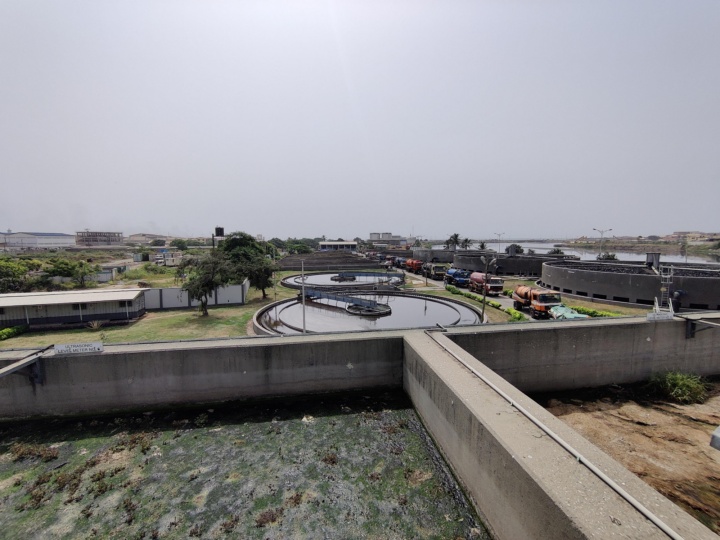 waste water treatment plant in Accra