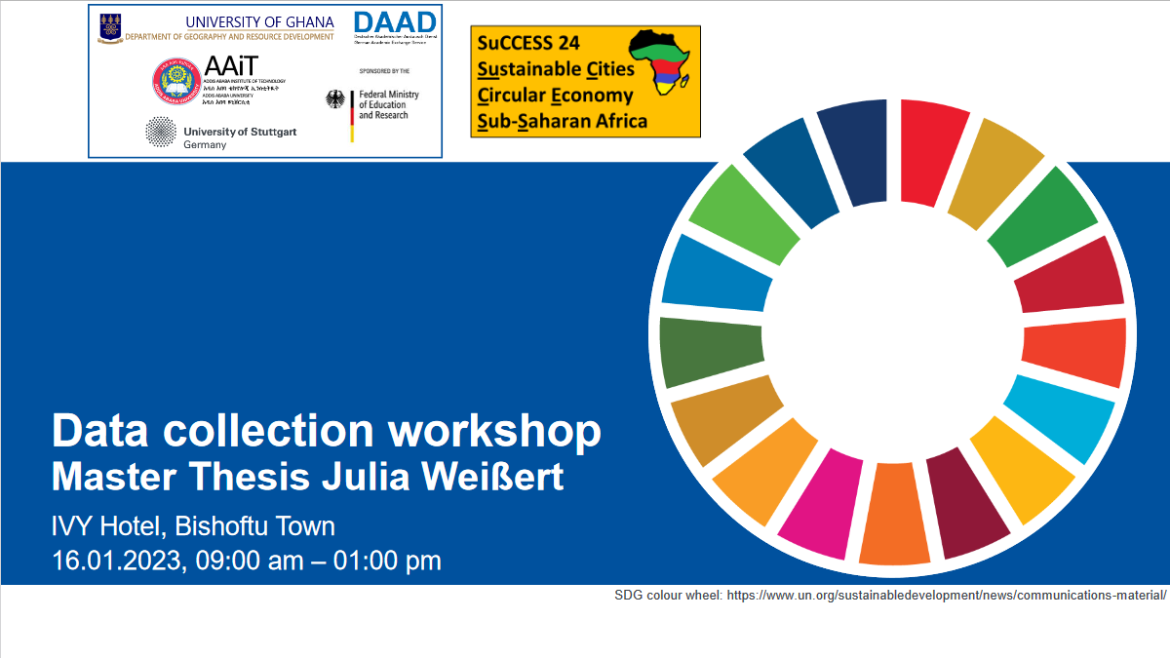 cover picture of Weisserts Presentation colourful wheel depicting the SDGs